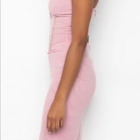 Baby Pink Akira Sexy Dress. - Picture 4 of 5